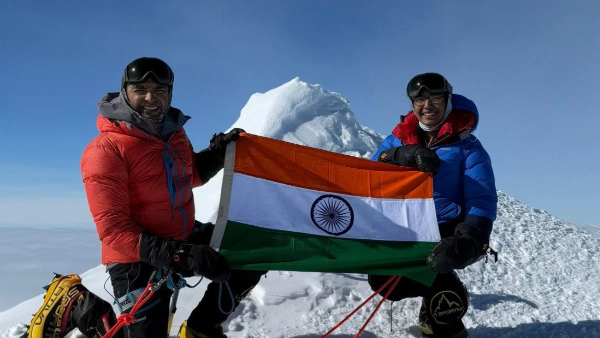 Mumbai Navy School Class 12 girl conquers seven highest peaks in the world