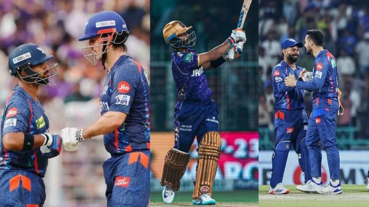 KKR को फिर मिली हार, 4 रनों से जीती लखनऊ; आखिरी ओवरों में दिखाया चमत्कार