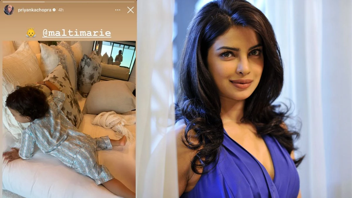 भाई सिद्धार्थ की सगाई के बाद प्रियंका चोपड़ा लौटीं घर, बेटी मालती की साझा की तस्वीर