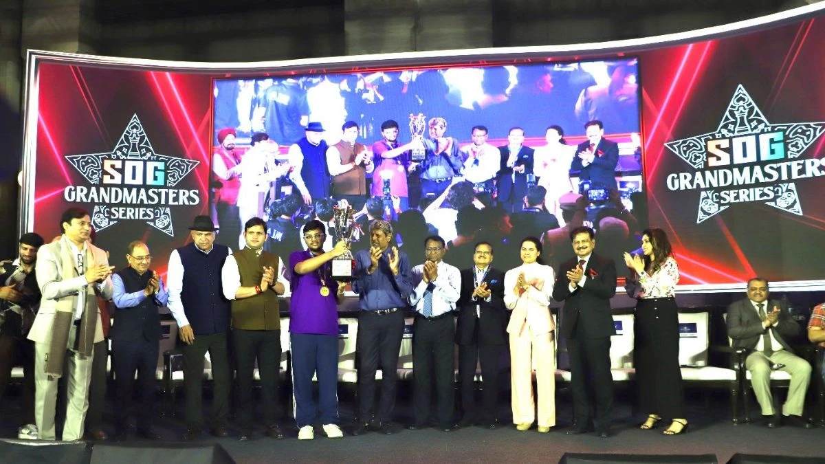 SOGF ग्रैंडमास्टर्स सीरीज़ ने रचा नया इतिहास, कपिल देव और विश्व शतरंज चैंपियन कोनेरू हम्पी ने की सराहना