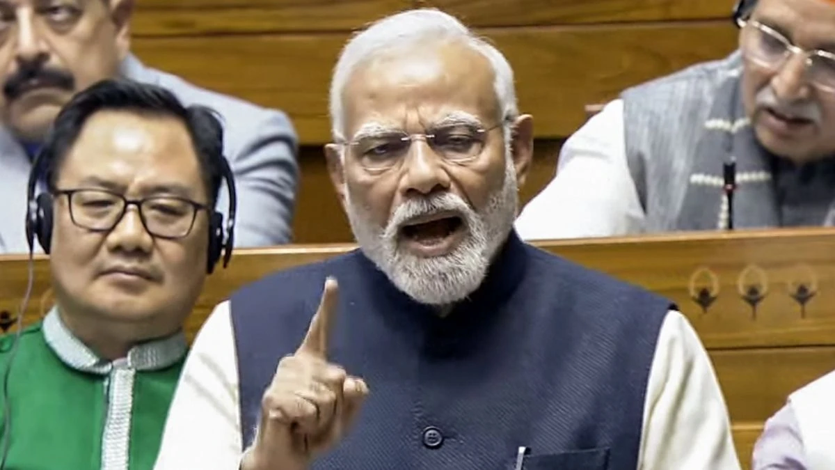 PM Modi Speech Lok Sabha Live Updates