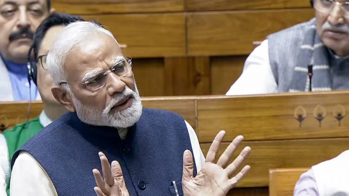 PM Modi Speech Lok Sabha against Opposition