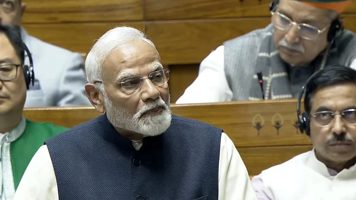 PM Modi speech lok sabha live updates