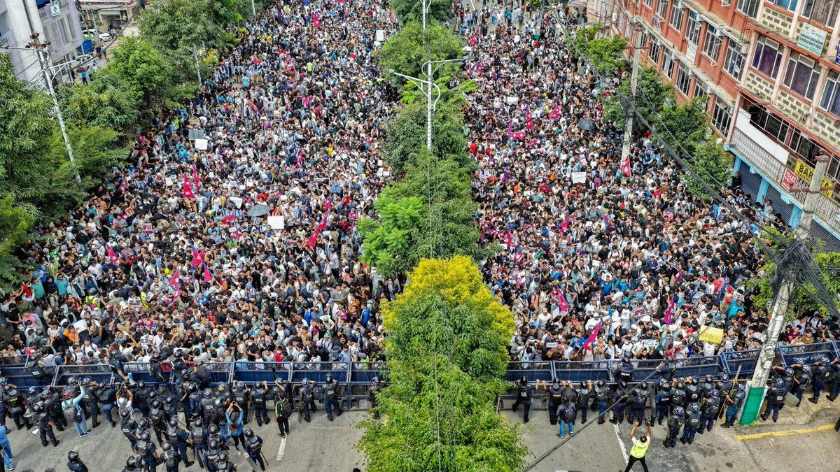 Nepal PM Removed Ban from social media protest not end