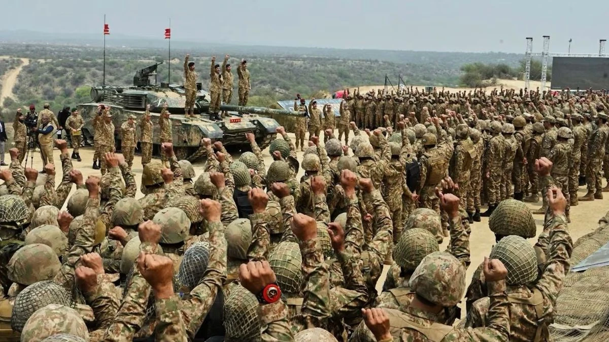 Which operation is the Pakistani army conducting