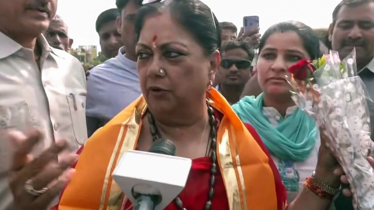 Use of helicopter for organ transplant in Rajasthan Vasundhara Raje expressed gratitude