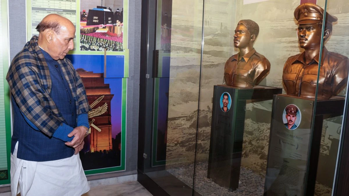 Rajnath Singh becomes 1st Defence Minister to visit Mhow in 24 Years