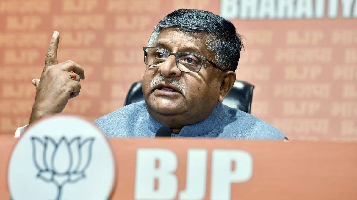 Congress trying to spread baseless lies Ravi Shankar Prasad on Ambedkar