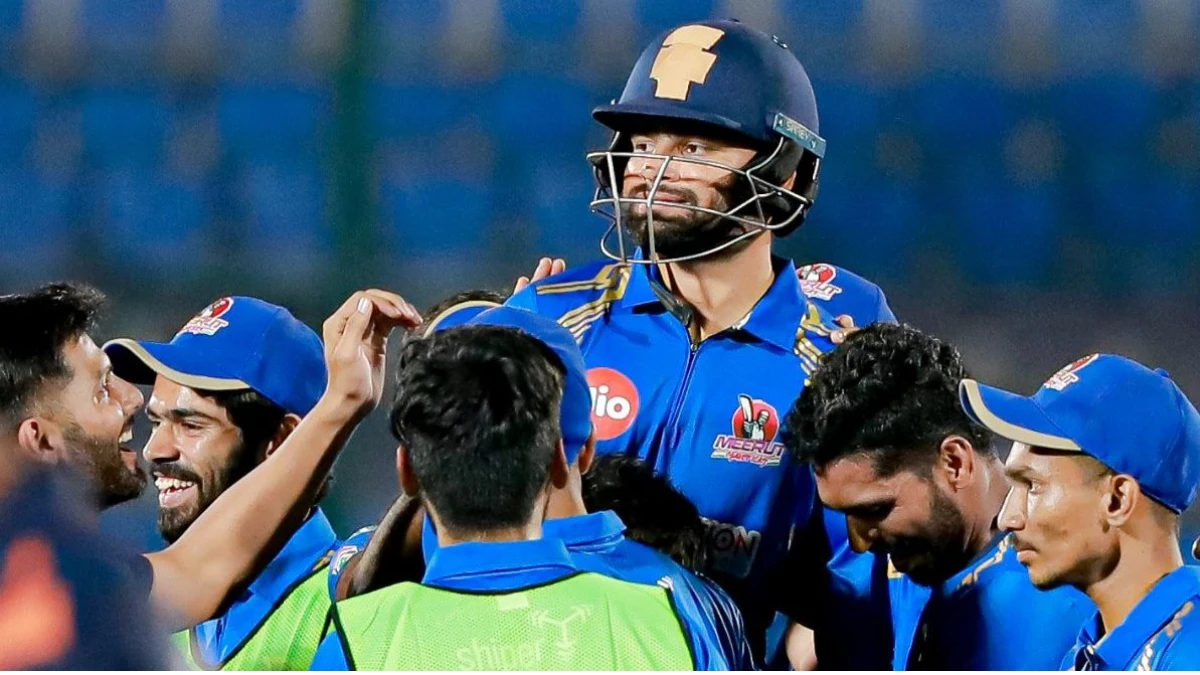 After being selected for Asia Cup Rinku Singh showed his fierce form