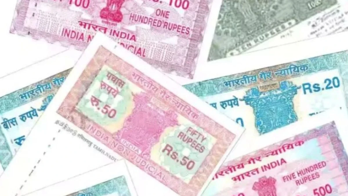 Physical stamp paper will be sold as waste Do this before 1st April