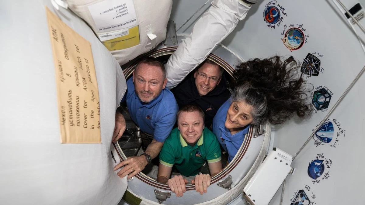 What is special about the Dragon capsule that brought Sunita Williams to Earth