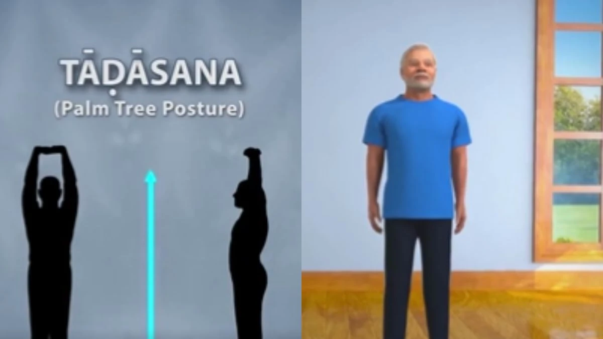 ताड़ासन से शरीर को मिलते हैं कई लाभ, PM Modi ने भी AI वीडियो की मदद से इस आसन को करने की दी थी सलाह
