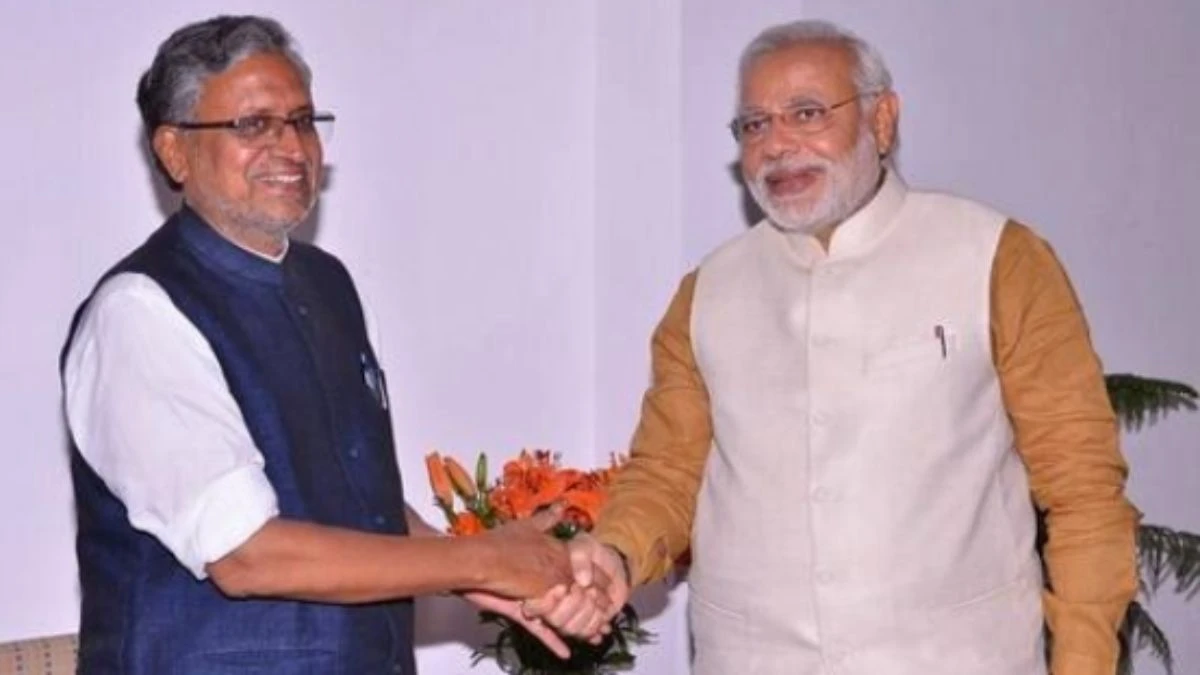 PM Modi tribute Sushil Kumar Modi