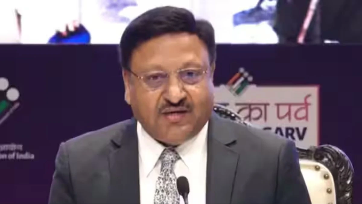 मतगणना से पूर्व चुनाव आयोग ने की प्रेस कॉन्फ्रेंस, बोले- इस बार 31 करोड़ महिलाओं ने किया मतदान