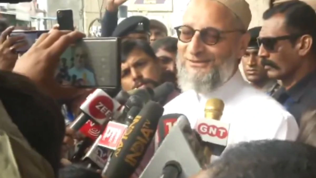 ‘हर चुनाव वैसा नहीं हो सकता जैसा 5 साल पहले था’, वोट डालने के बाद बोले असदुद्दीन ओवैसी
