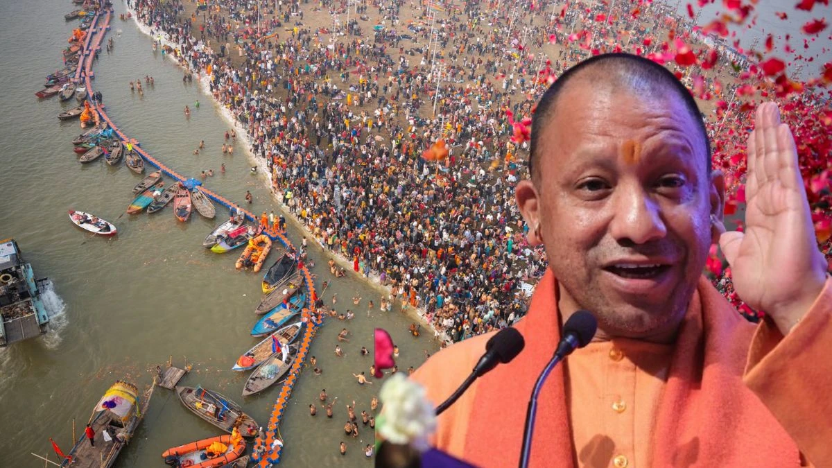 15 million devotees take dip on first day of Maha Kumbh UP CM Adityanath