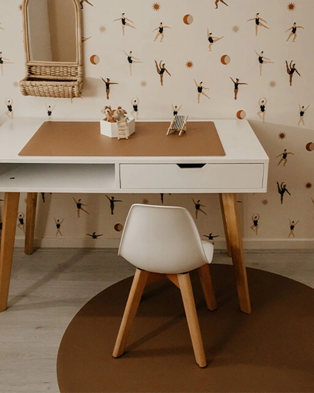 Cappuccino Brown | Desk Mat