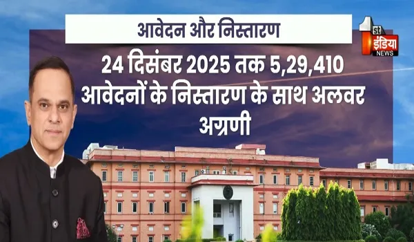 आवेदनों के निस्तारण में राजस्थान का मैकेनिज्म अव्वल, सर्विस डिलीवरी के तहत आवेदन निस्तारण में अलवर अग्रणी, देखिए खास रिपोर्ट