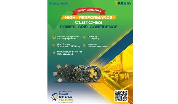 ब्रेक्स इंडिया की रेविया ने हाई-परफॉर्मेंस क्लच लॉन्च की
