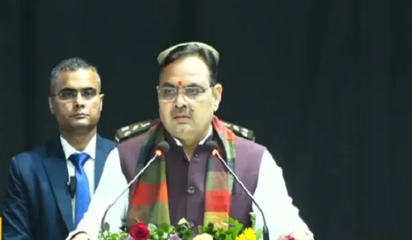 राज्य स्तरीय पुलिस सम्मेलन-2026: मुख्यमंत्री भजनलाल शर्मा बोले-राजस्थान में या तो कोई गैंगस्टर्स यहां आए नहीं और आ जाए तो वापस जाए नहीं 