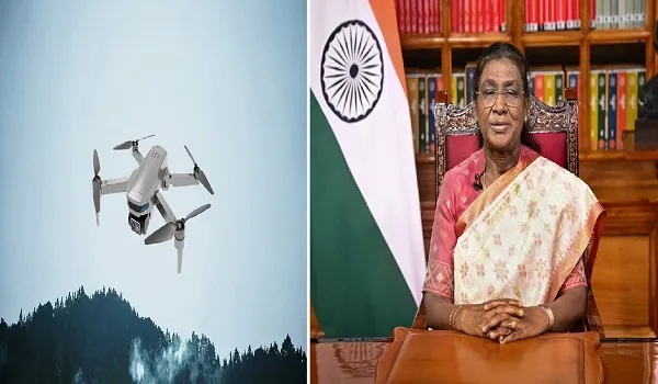 कल के लिए शहर के कुछ क्षेत्रों को किया गया नो-ड्रोन जोन घोषित, राष्ट्रपति द्रौपदी मुर्मू के जयपुर दौरे को देखते हुए जारी किए गए आदेश