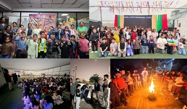 व्हाइट लोटस इंटरनेशनल स्कूल में सीख, आनंद और रोमांच से भरी एक यादगार रात