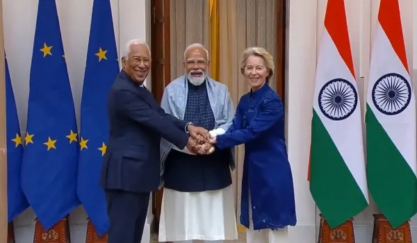 भारत-EU के बीच समझौता, पीएम मोदी बोले-भारत के इतिहास की सबसे बड़ी ट्रेड डील हुई, दो लोकतांत्रिक शक्तियां एक साथ