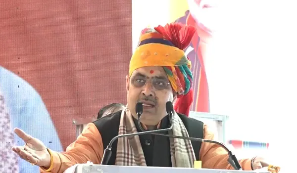 सीएम भजनलाल शर्मा का निवाई दौरा, बोले- कांग्रेस वोट की राजनीती करती है, युवा और गरीब के साथ धोखा किया