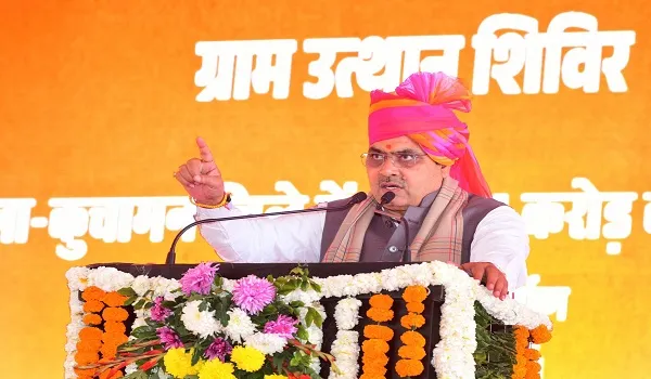 ग्राम उत्थान शिविर में बोले CM भजनलाल शर्मा, कहा- सरकार के द्वार जरूरतमंदों के लिए हमेशा खुले हैं