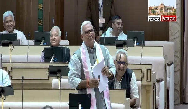 राजस्थान विधानसभा का बजट सत्र: किशनगढ़ शहरी क्षेत्र में यातायात व्यवस्था का प्रश्न, मंत्री जवाहर सिंह बेढम बोले- यातायात नियमों का उल्लंघन करने वालों का किया जाता है चालान