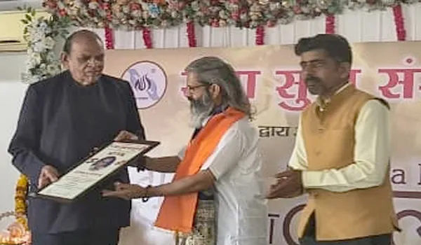 सेवा सुख संस्थान की ओर से जयपुर में भव्य सम्मान समारोह आयोजित, पंडित श्री कृष्णा शर्मा ज्योतिष रत्न से सम्मानित