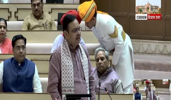 राजस्थान विधानसभा का बजट सत्र: CM भजनलाल शर्मा ने अशोक गहलोत पर कसा तंज, कहा- पूर्व मुख्यमंत्री सदन के बाहर ही ज्ञान देते हैं