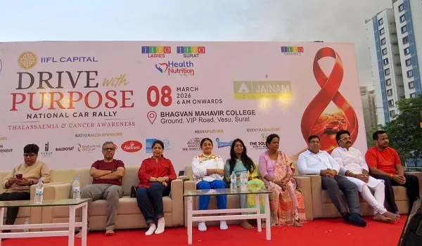 अंतर्राष्ट्रीय महिला दिवस पर सूरत की सड़कों पर उतरीं 100 कारें, जीतो लेडीज विंग ने जगाई स्वास्थ्य की अलख