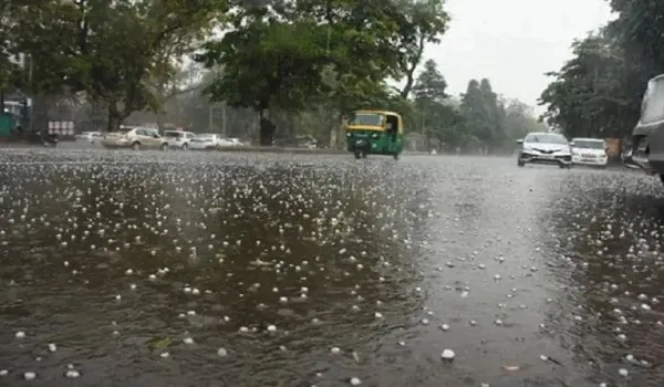 वेस्टर्न डिस्टर्बेंस एक्टिव तो तापमान में आई गिरावट, कई जिलों में बारिश और ओले गिरे