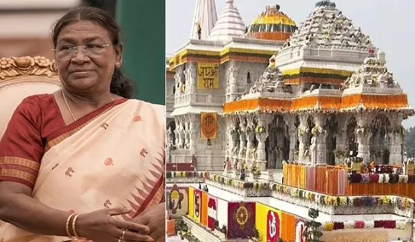 एक और ऐतिहासिक उत्सव की साक्षी बनेगी रामनगरी अयोध्या, 19 मार्च को राम मंदिर में राष्ट्रपति द्रौपदी मुर्मू करेंगी श्रीराम यंत्र की स्थापना