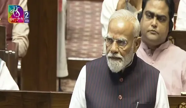 मिडिल ईस्ट के हालातों पर राज्यसभा में बोले PM नरेंद्र मोदी, कहा- जंग ने हमारे व्यापार मार्गों को प्रभावित किया, यह हालात चिंताजनक