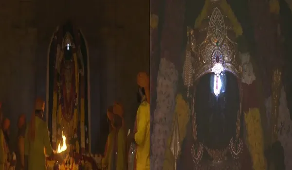 रामनवमी पर रामलला का सूर्य तिलक, राम मंदिर में श्रद्धालुओं का उमड़ा सैलाब