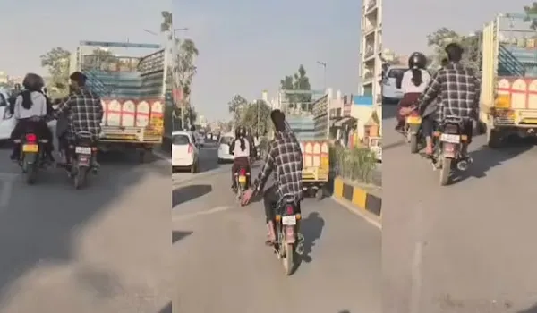 लड़की के साथ दुर्व्यवहार के वायरल वीडियो मामले में बड़ी कार्रवाई, बाइक की आरसी सस्पेंड की प्रक्रिया शुरू