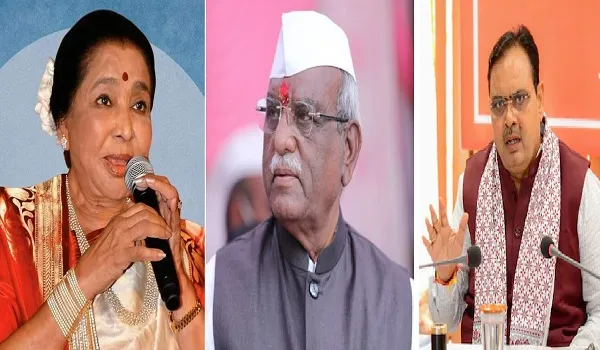 सुप्रसिद्ध गायिका आशा भोसले का निधन, राज्यपाल हरिभाऊ बागडे और सीएम भजनलाल शर्मा ने जताया शोक, कहा-यह भारतीय संगीत जगत की अपूरणीय क्षति