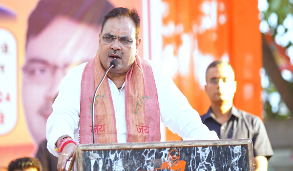 मुख्यमंत्री भजनलाल शर्मा ने AAP पर साधा निशाना, बोले- जेल में है लेकिन कुर्सी का मोह नहीं छूट रहा