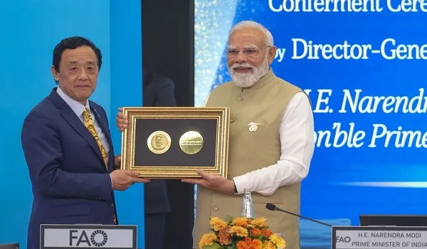 इटली दौरे पर PM मोदी का X पर पोस्ट, रोम में FAO एग्रीकोला पदक से हुए सम्मानित
