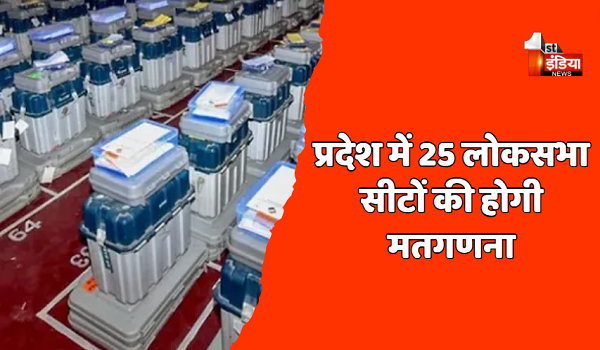 LokSabha Election Results 2024: लोकसभा चुनाव को लेकर आज होगी मतगणना, राजस्थान की 25 सीटों पर होगा फैसला