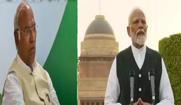 मोदी सरकार 3.0 का शपथ ग्रहण समारोह आज, मल्लिकार्जुन खड़गे भी समारोह में होंगे शामिल