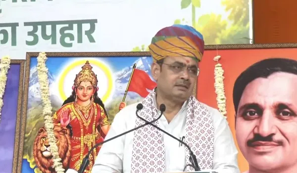 प्राकृतिक खेती कार्यशाला और किसान सम्मेलन ;  CM भजनलाल शर्मा बोले - आज हम बिजली में आत्म निर्भर, हमने बिजली बेचने का भी काम किया