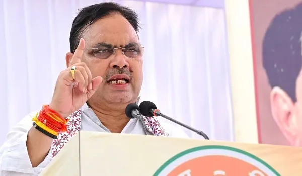 मुख्यमंत्री भजनलाल शर्मा का सुमेरपुर दौरा, बोले- PM मोदी ने कृषि बजट को 3 गुणा बढ़ाया, कांग्रेस ने हमेशा किसानों के साथ धोखा किया