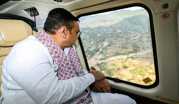 CM भजनलाल शर्मा ने किया देवास प्रोजेक्ट का हवाई निरीक्षण, परियोजना की वर्तमान प्रगति की ली विस्तृत जानकारी