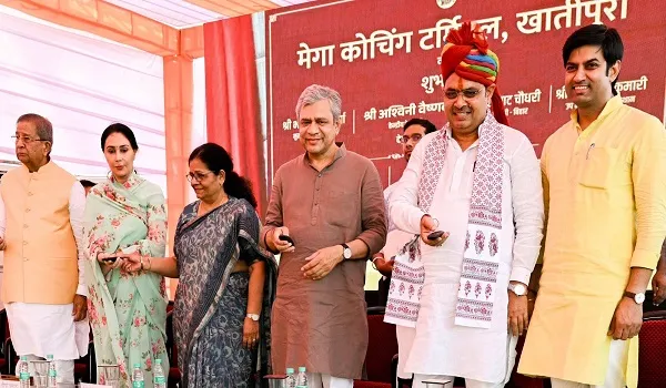 खातीपुरा रेलवे स्टेशन से राजस्थान को मिली तीन बड़ी सौगातें, जयपुर-दरभंगा अमृत भारत एक्सप्रेस का शुभारंभ
