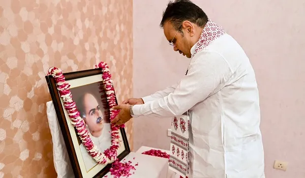 भारतीय जनसंघ के संस्थापक डॉ.श्यामा प्रसाद मुखर्जी की पुण्यतिथि आज, CM भजनलाल शर्मा ने CMR पर अर्पित की पुष्पांजलि