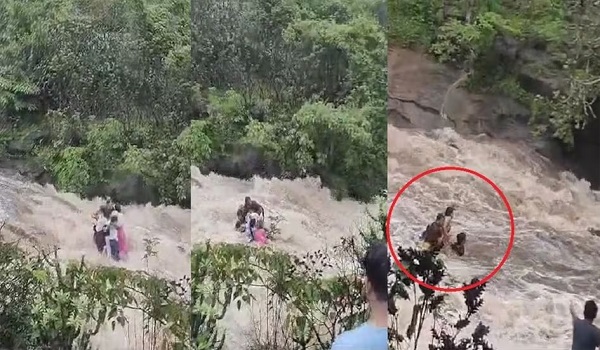 VIDEO VIRAL: मानसून में झरने वाली जगहों पर रहे सावधान ! नहीं तो मौज-मस्ती पड़ी सकती भारी, लोनावाला में बह गया पूरा परिवार