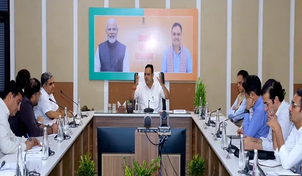 CM भजनलाल शर्मा ने CMR में ली सहकारिता विभाग की बैठक, कहा- राजस्थान सहकारिता के क्षेत्र में देश में अग्रणी राज्य बन रहा